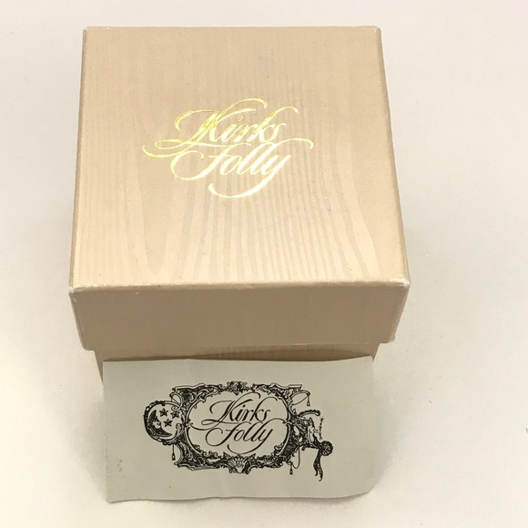 KIRKS FOLLY Bee Rhinestone Cuff Bracelet Jeweled Bee Flowers To Be or Not To Bee - Picture 16 of 16